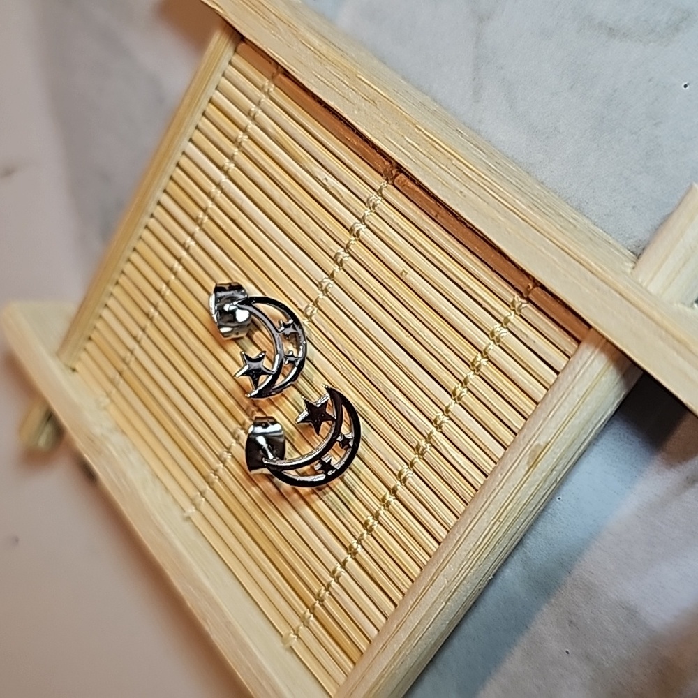 Moon and Stars Earrings